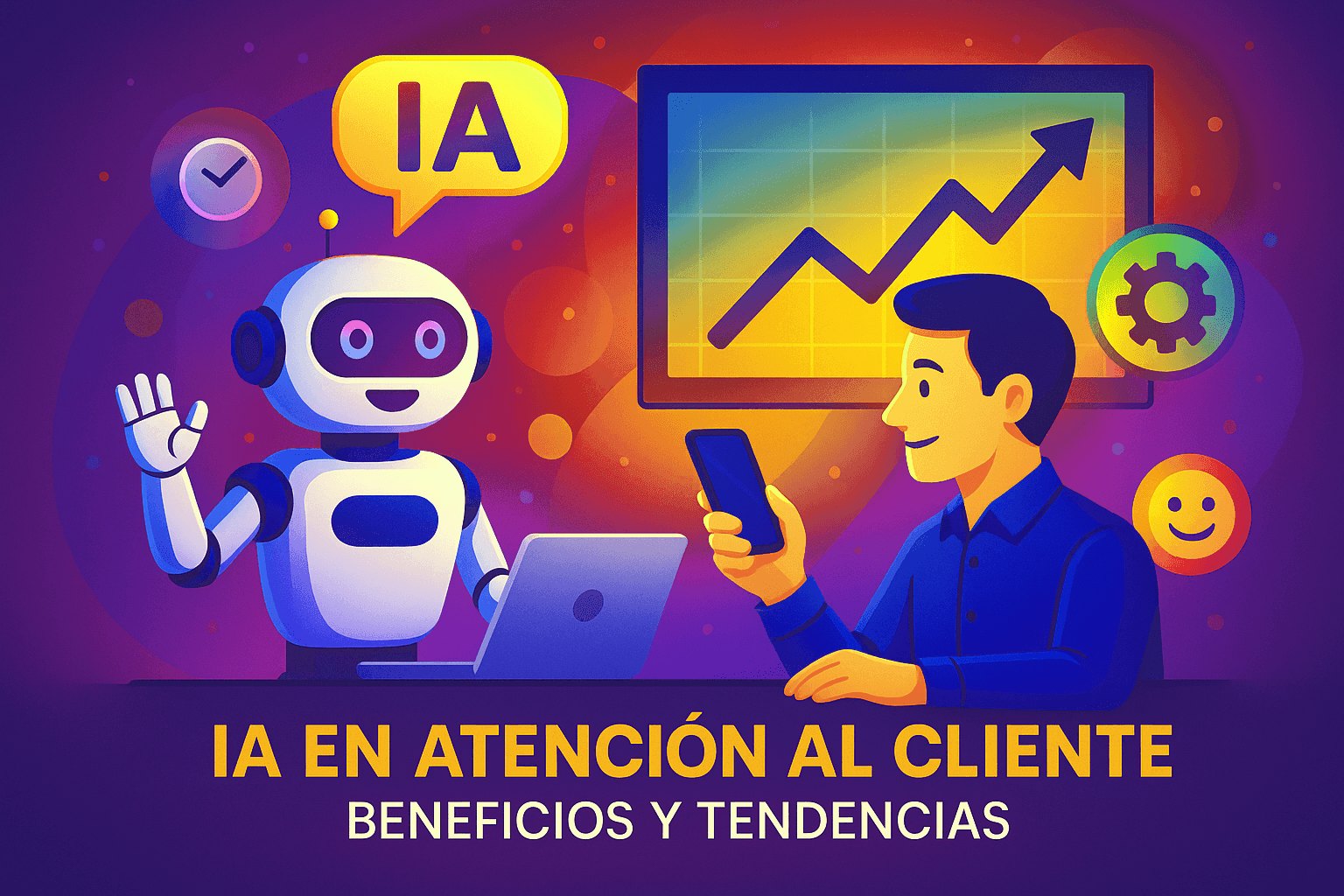 Featured image for “Productividad de agentes de servicio al cliente con IA”