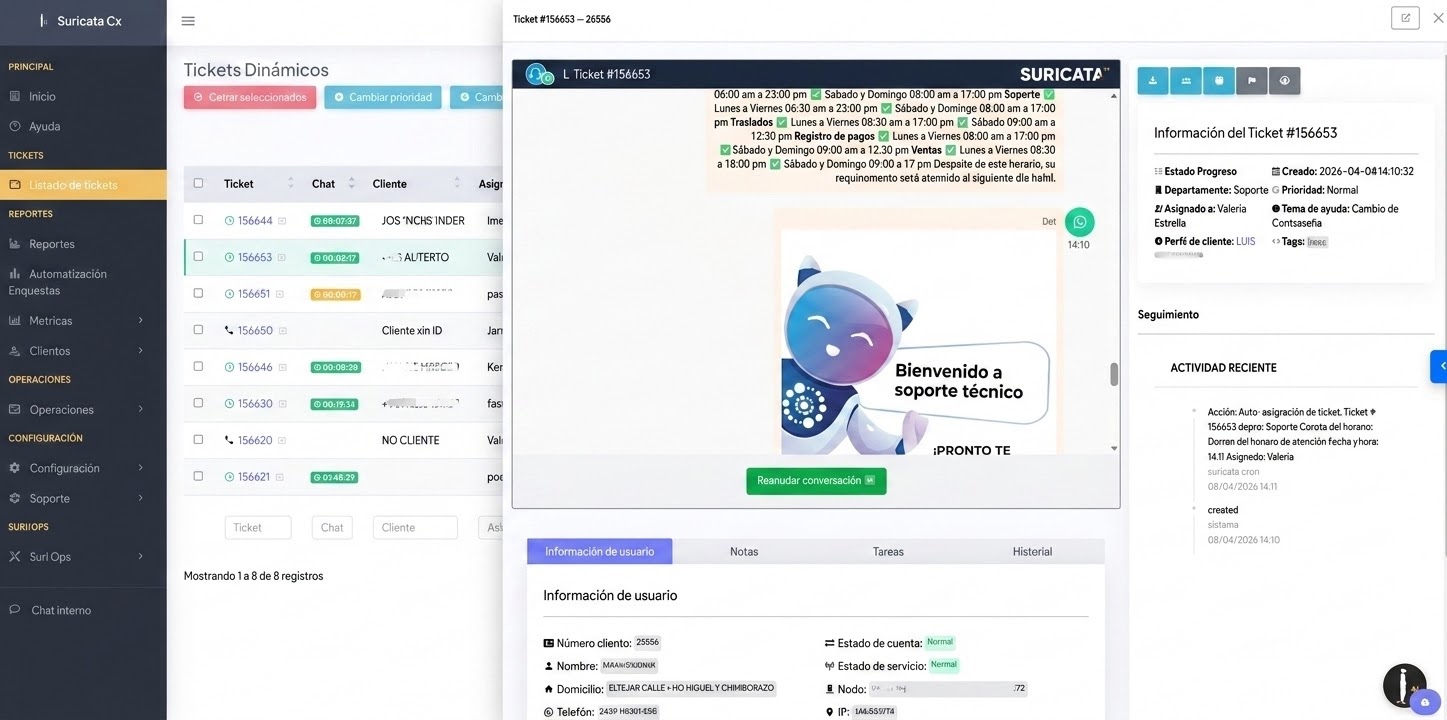 Featured image for “Sumamos nuevas funcionalidades en Suricata Cx”